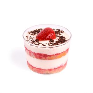 RASPBERRY TRIFFLE CUP