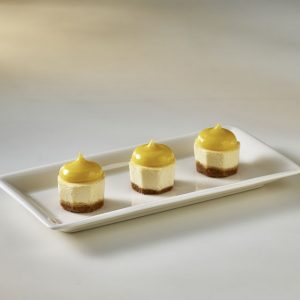 MINI LEMON CHEESECAKE